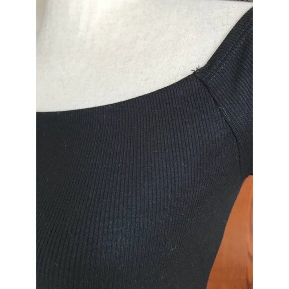 Blue Life Mae Crop Off Shoulder ribbed XXS - Picture 9 of 11